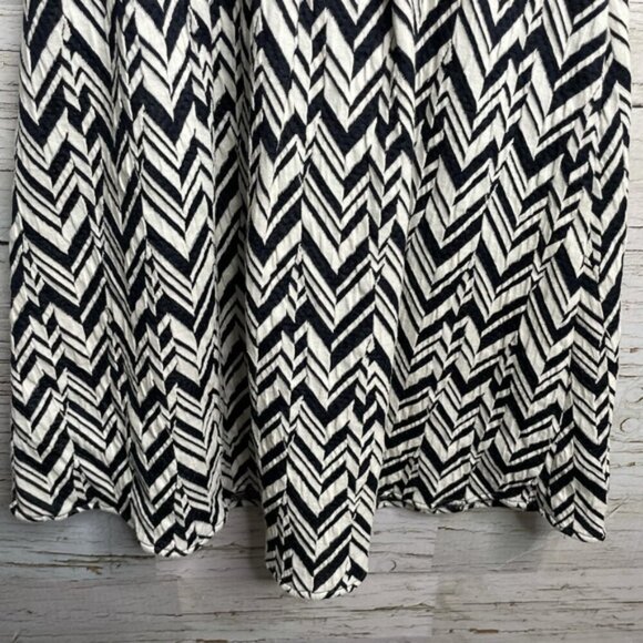 Maeve white black dress Anthropologie small - Picture 2 of 8